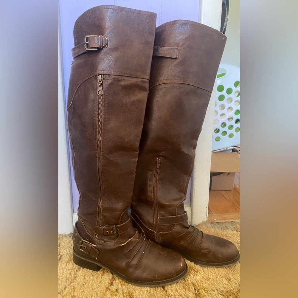 Guess knee high boots
